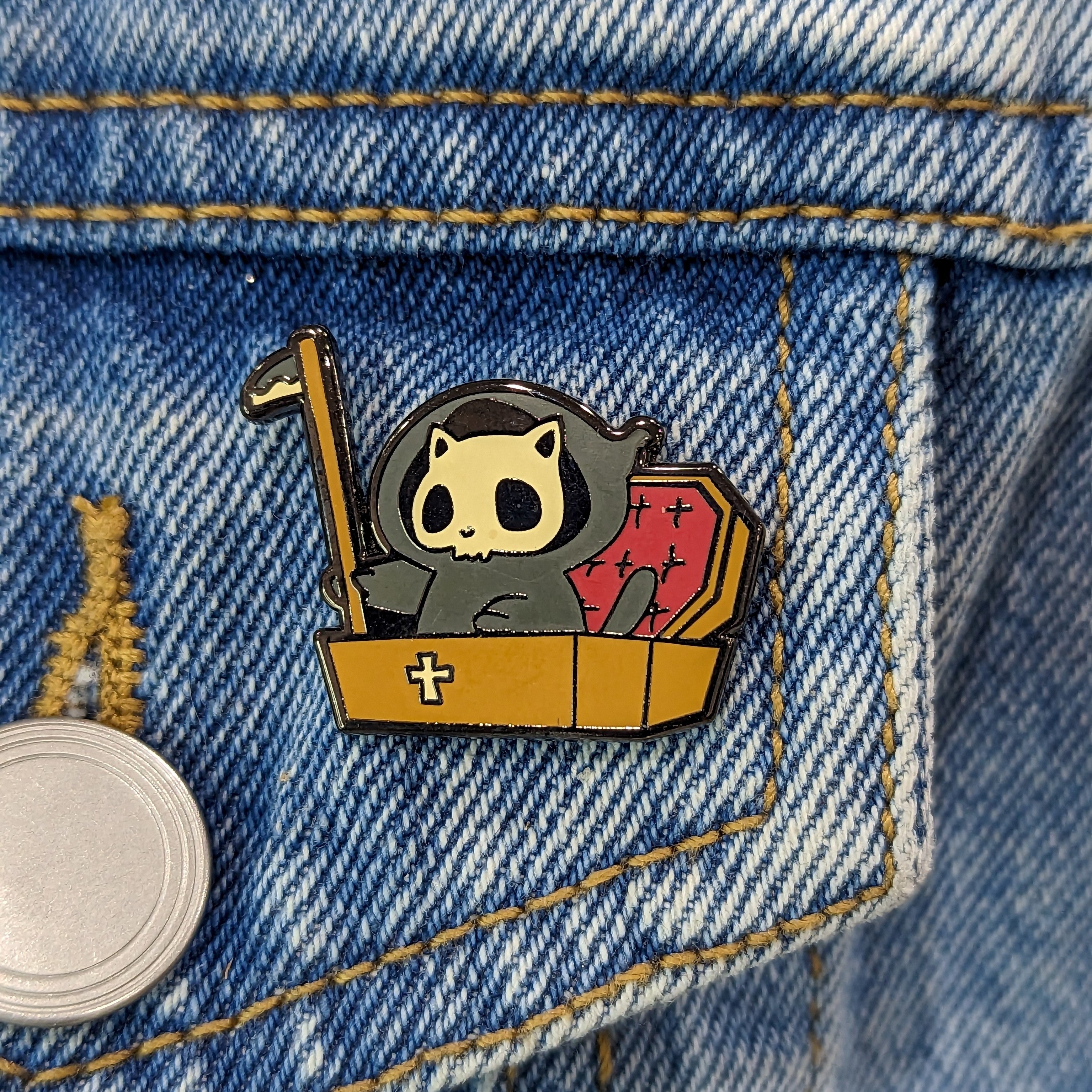 Enamel Pin - Grim Reapurr
