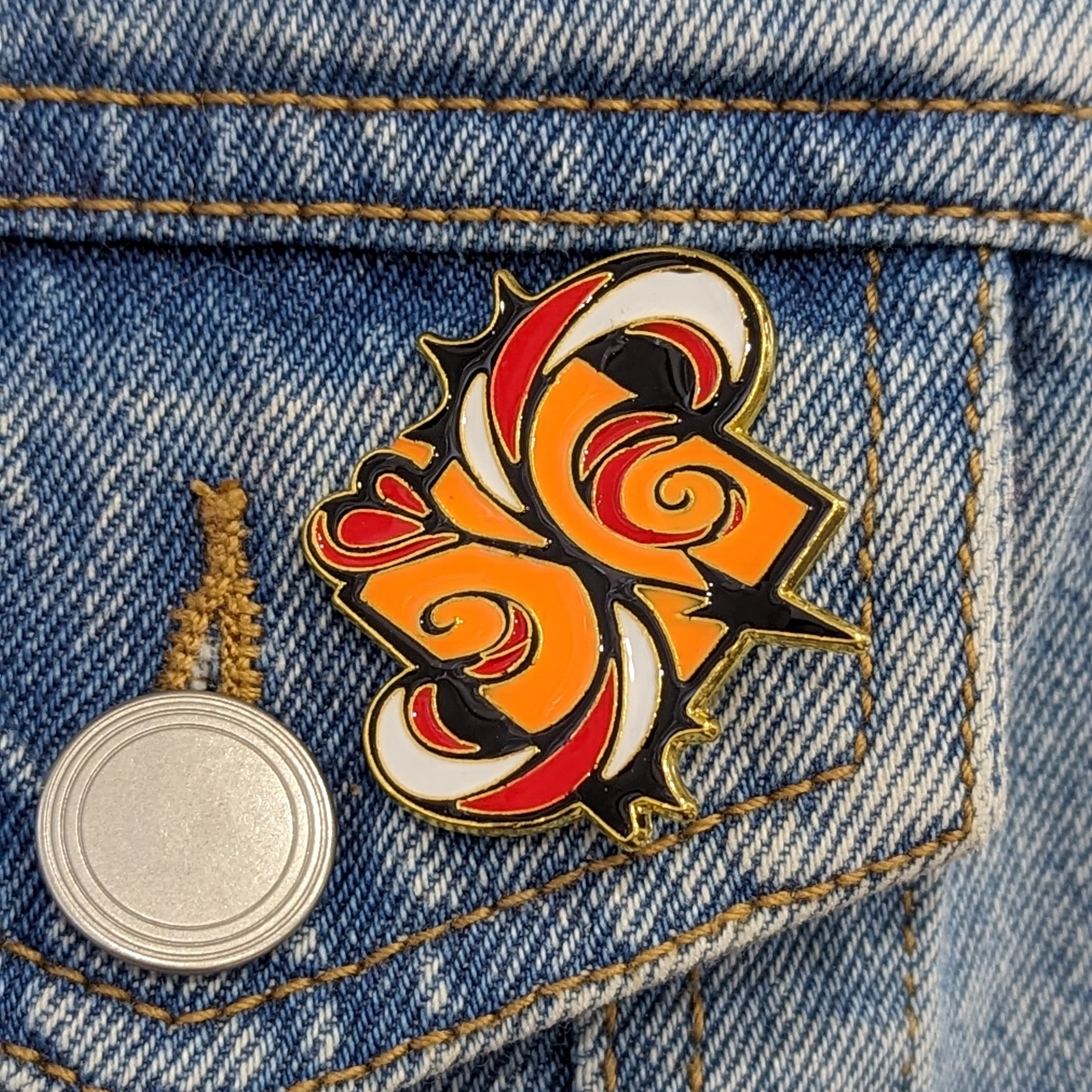 Enamel Pin - Sk8 Logo