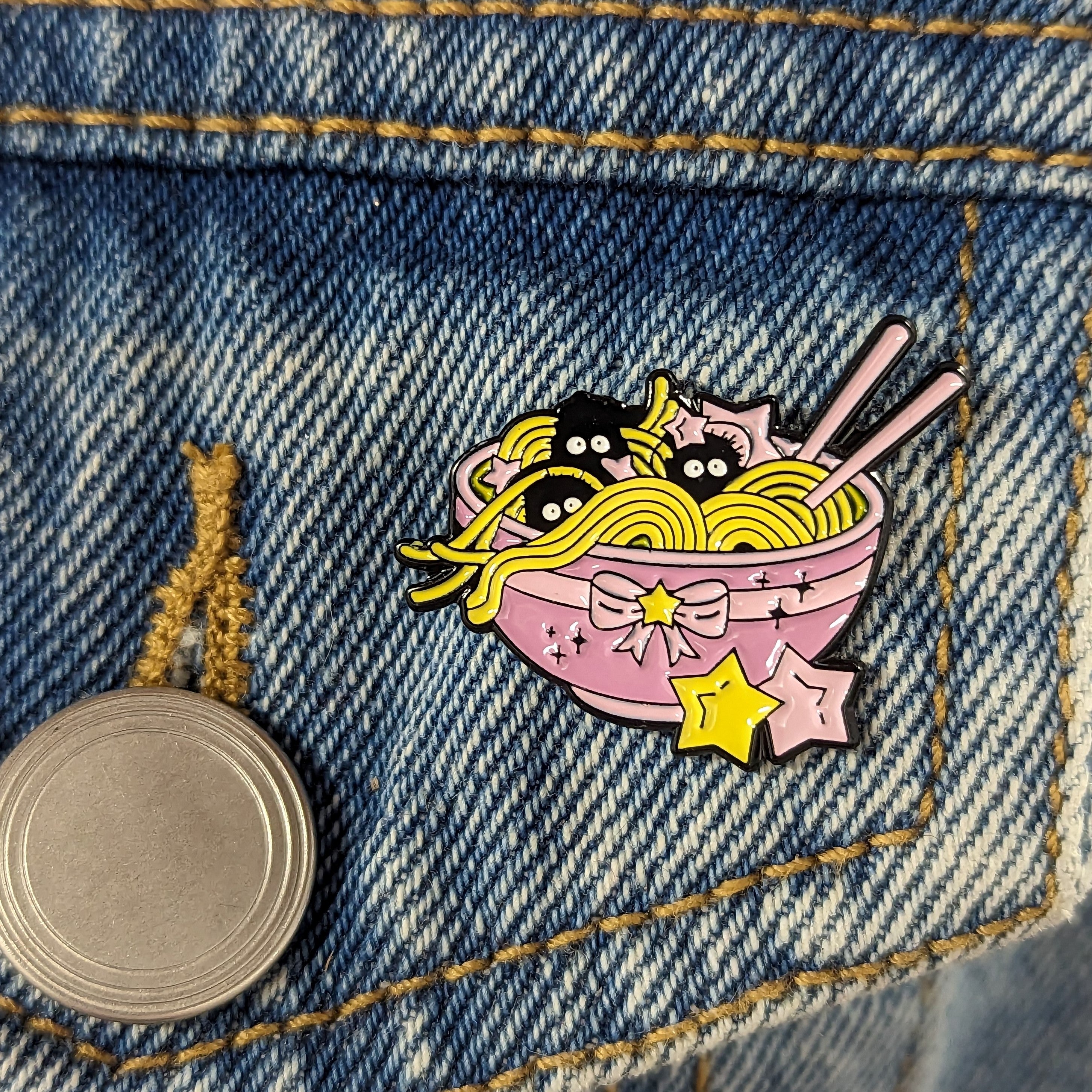 Enamel Pin - Sprites In Ramen
