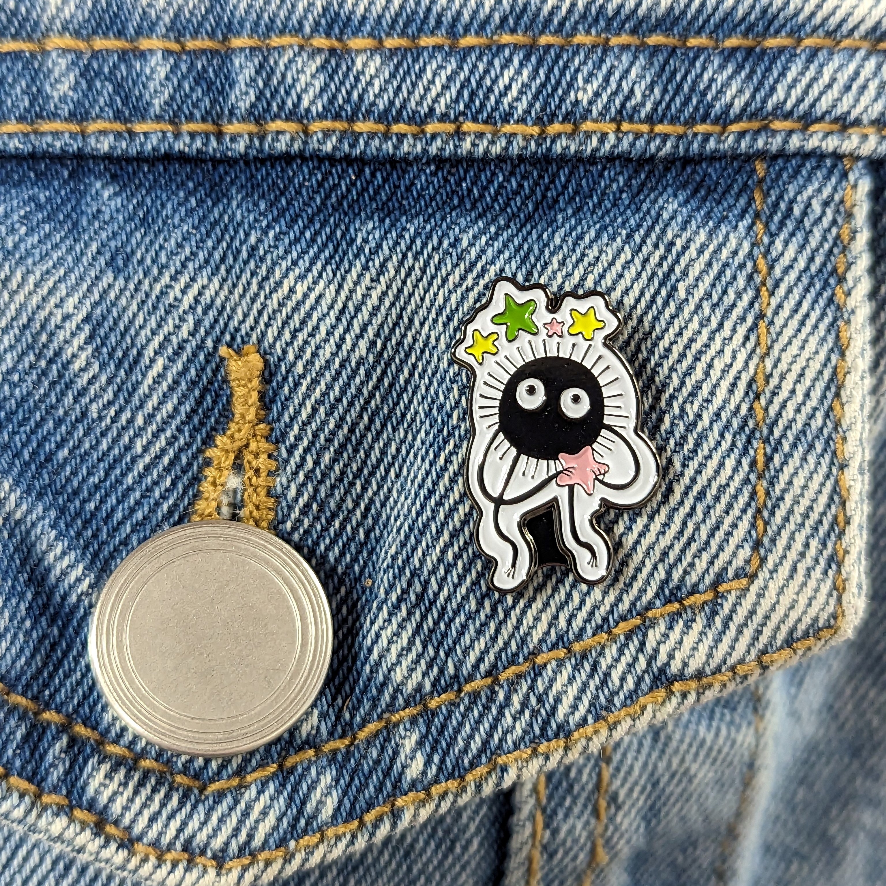 Enamel Pin - Sprites Dancing