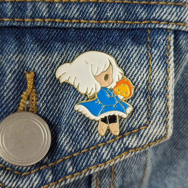 Enamel Pin - Howl & Sophie