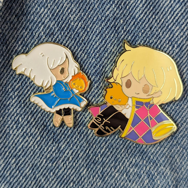 Enamel Pin - Howl & Sophie