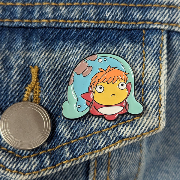 Enamel Pin - Tiny Little Fish