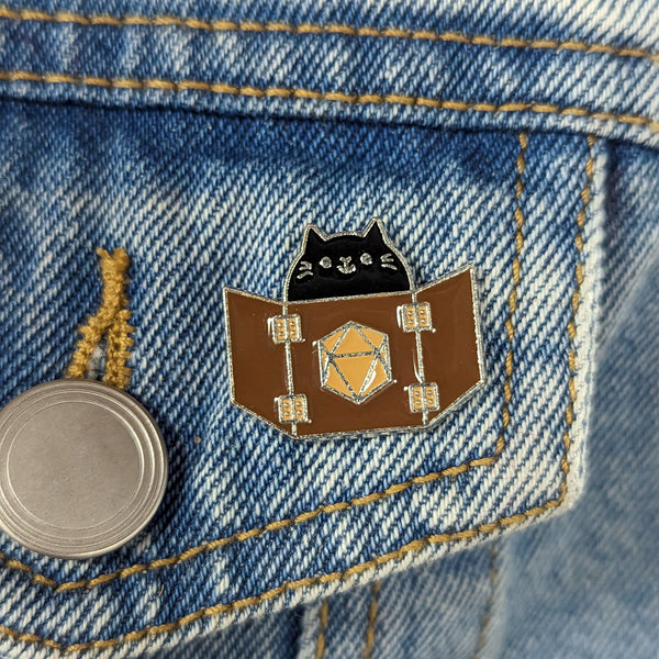 Enamel Pin - Dungeon Meowster
