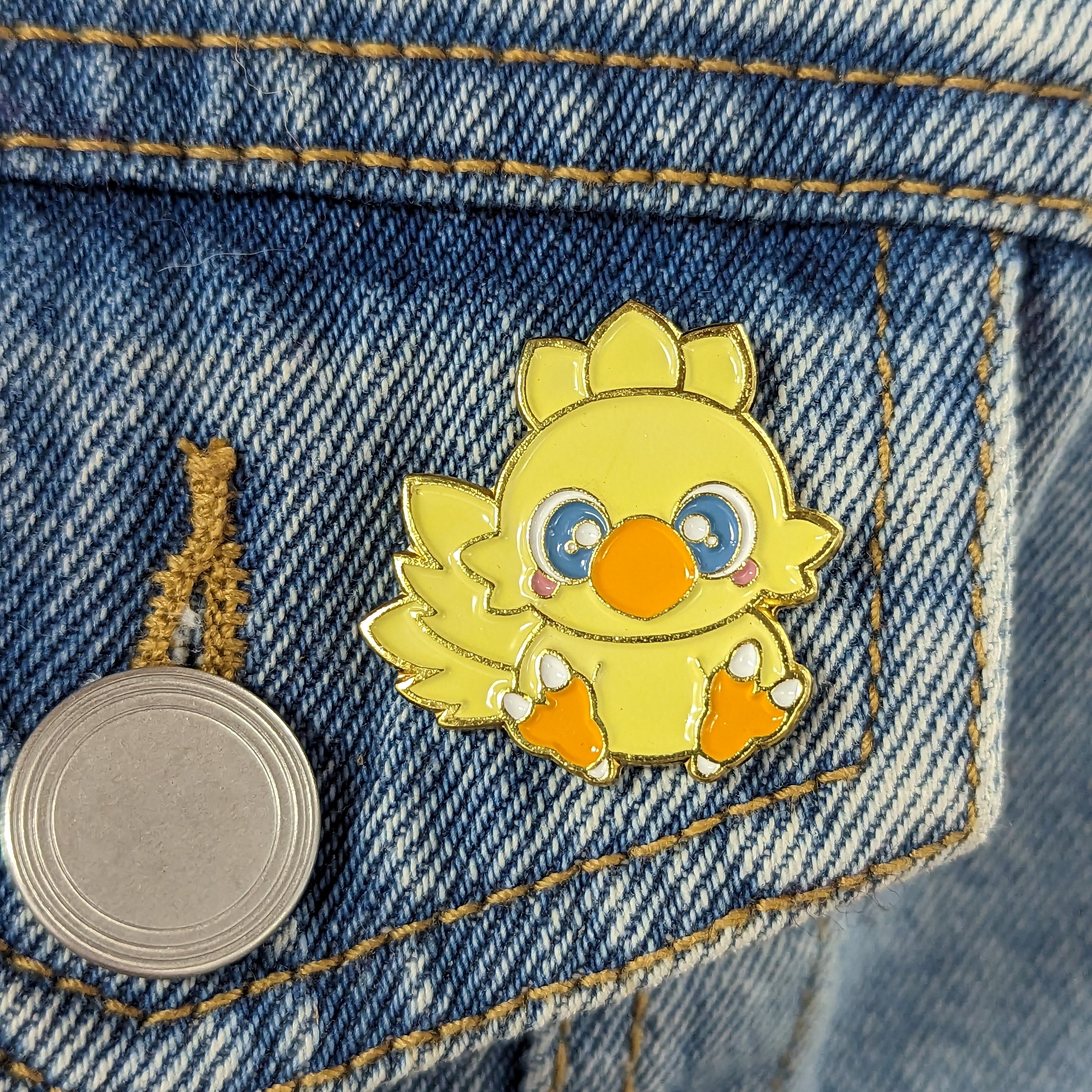 Enamel Pin - Chocobo
