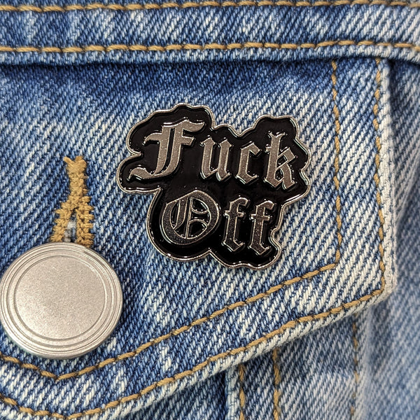 Enamel Pin - F*** Off