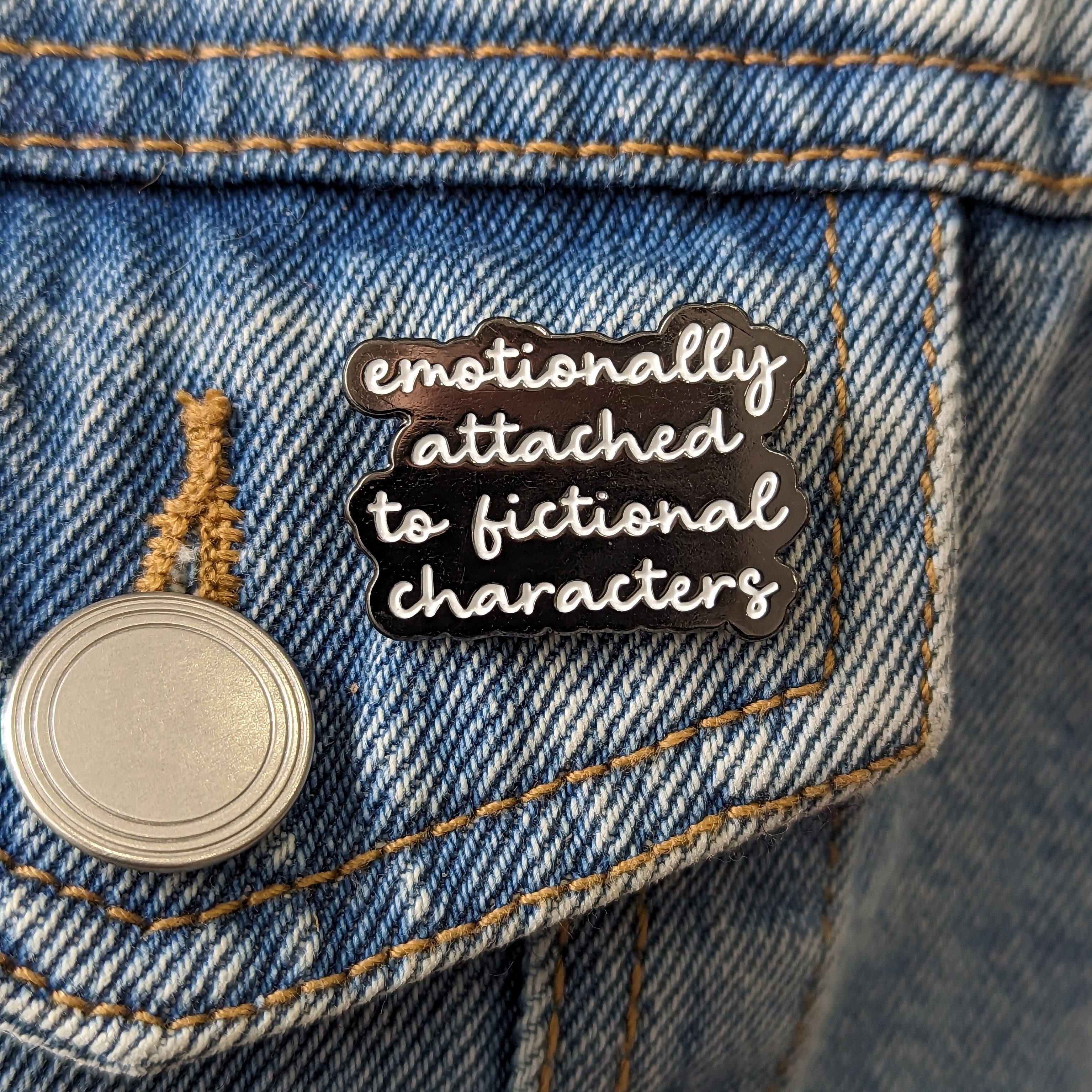 Enamel Pin - Emotionally Attached