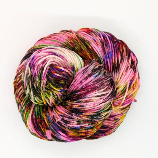 Black Cat Custom Yarn - Hand Dyed Yarn