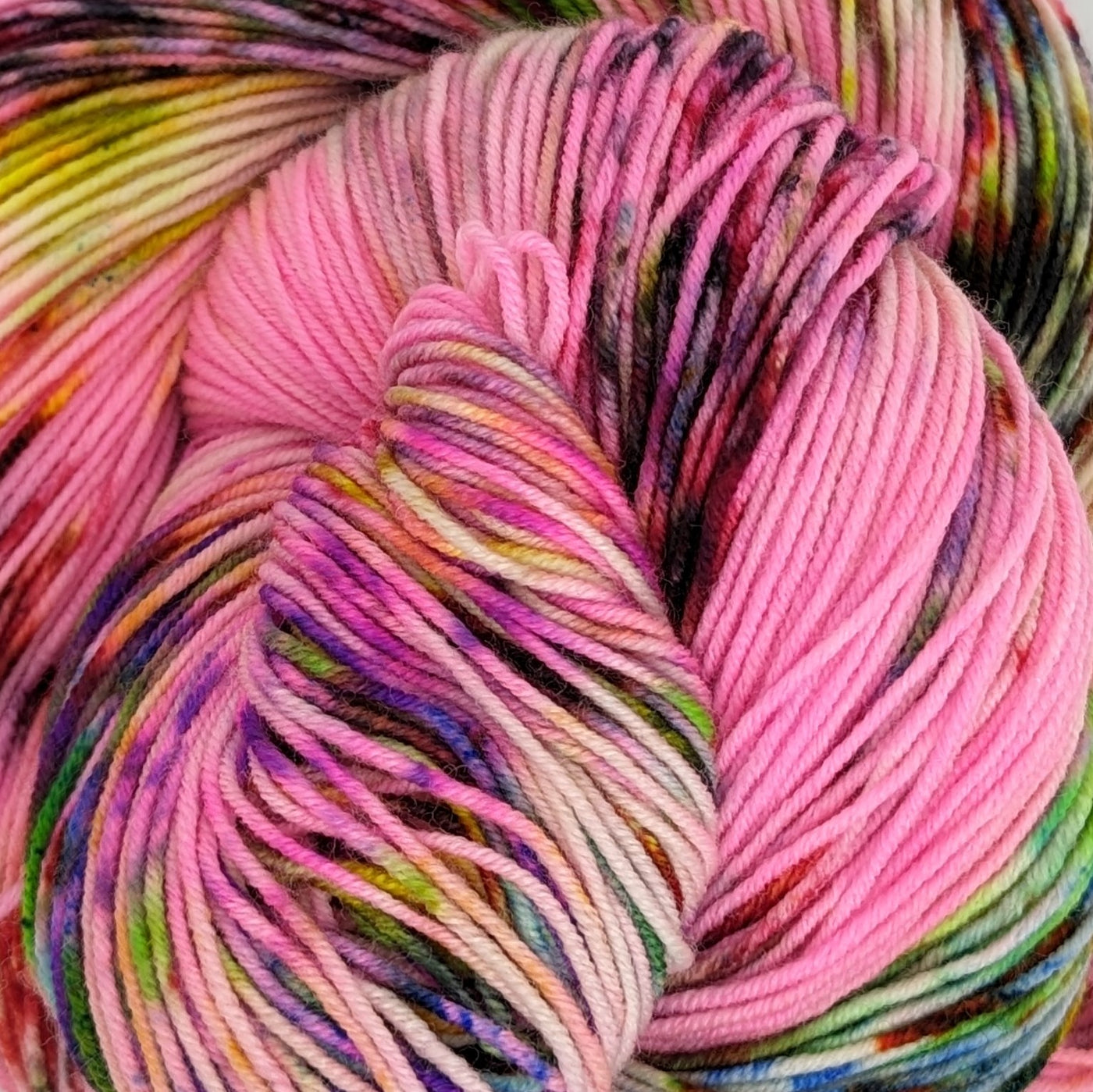Black Cat Custom Yarn - Hand Dyed Yarn
