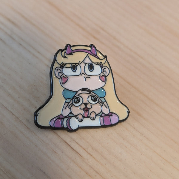 Enamel Pin -  Princess Star Butterfly