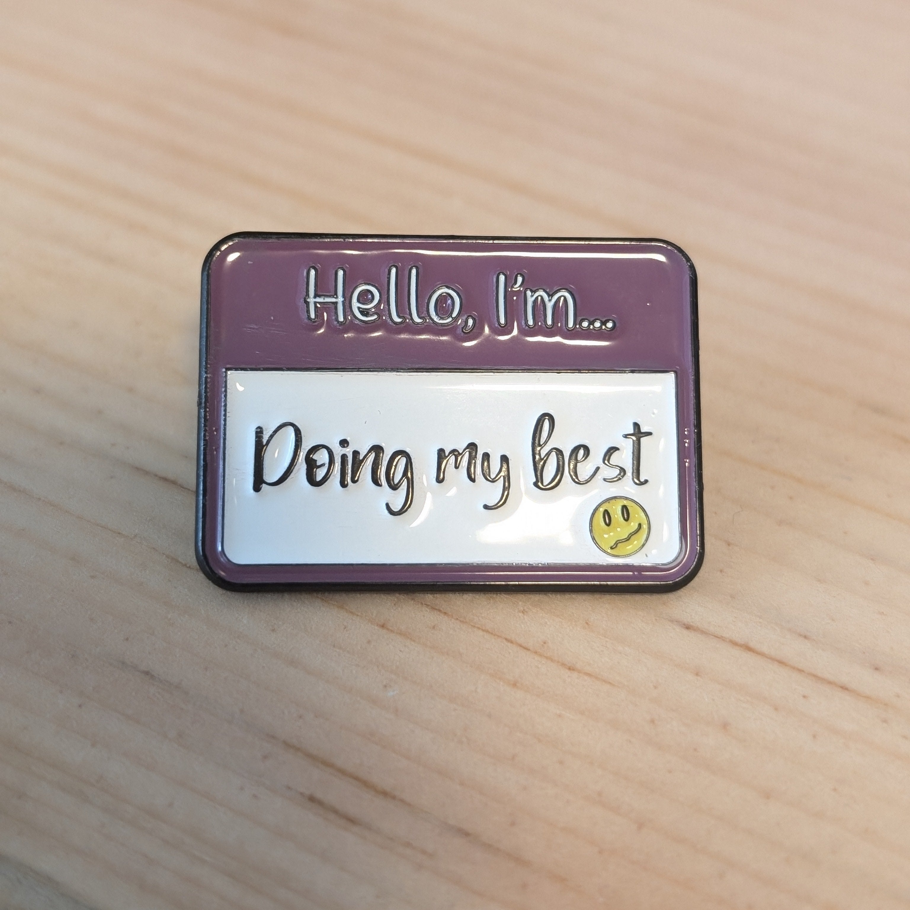 Enamel Pin - Name Tags