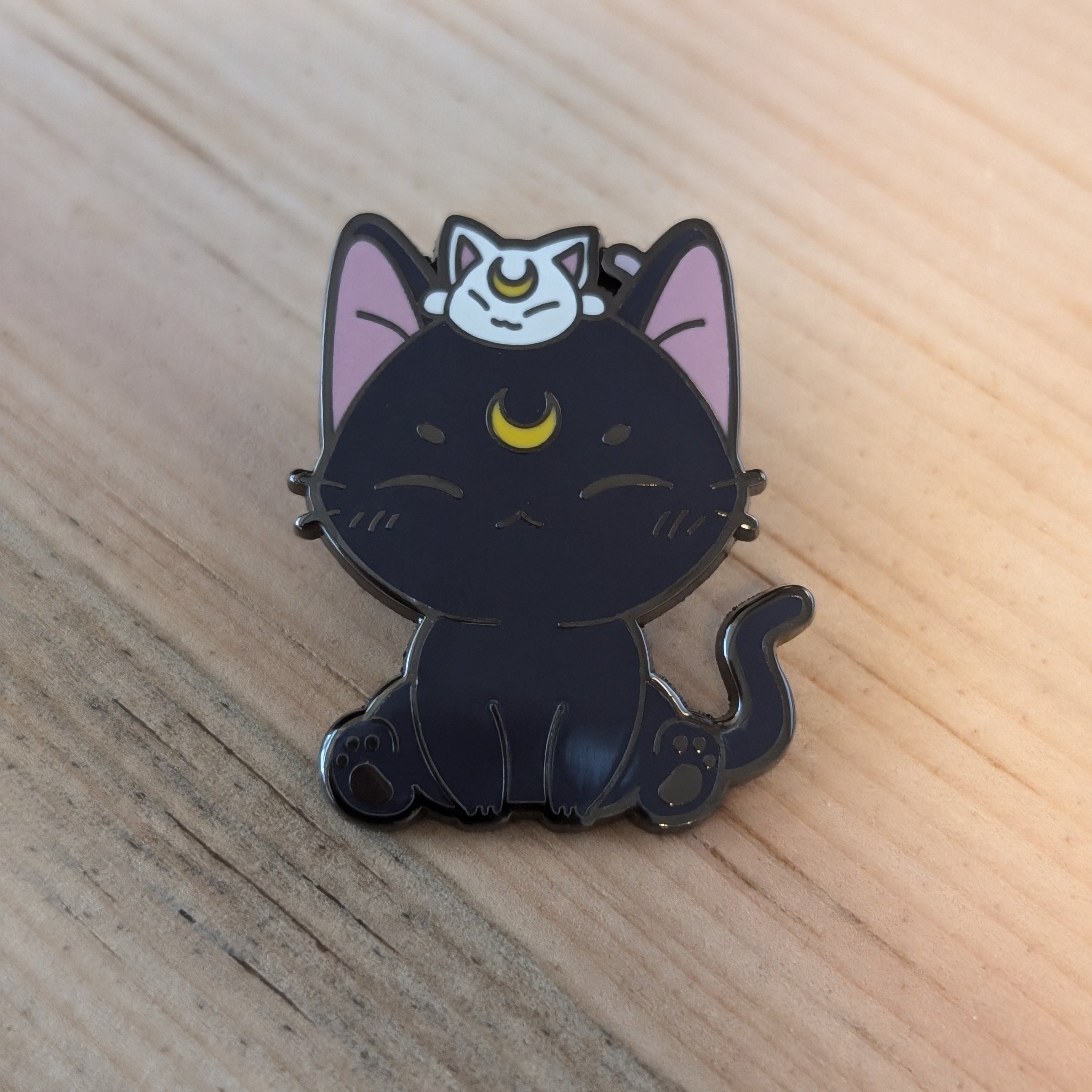 Enamel Pin - Moon Cats