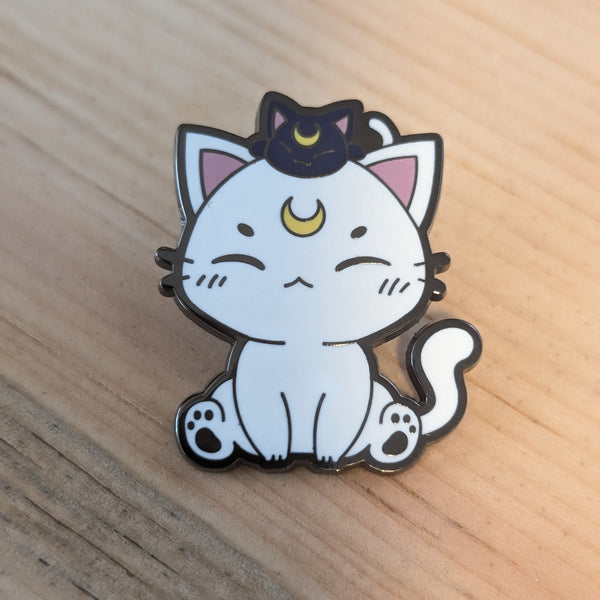 Enamel Pin - Moon Cats