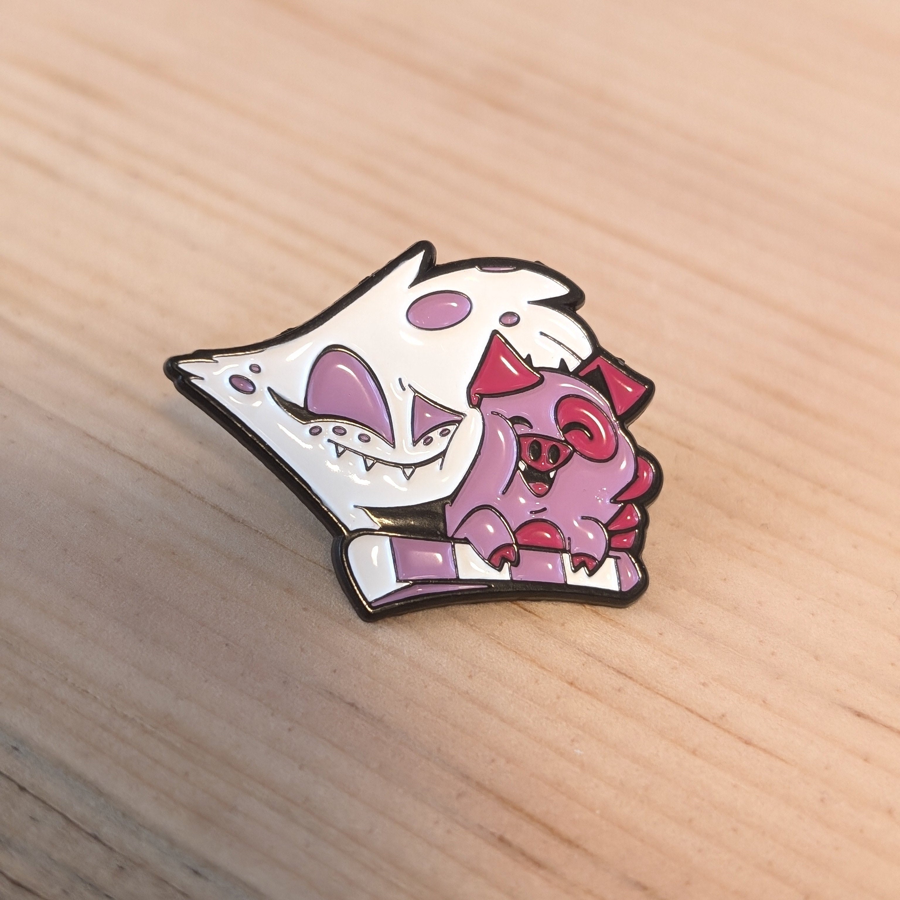 Enamel Pin - Angeldust and Fat Nuggets