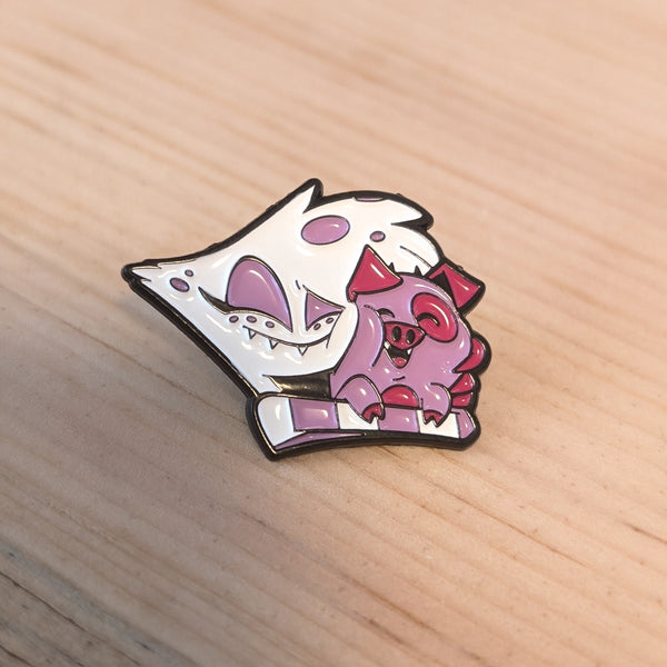 Enamel Pin - Angeldust and Fat Nuggets