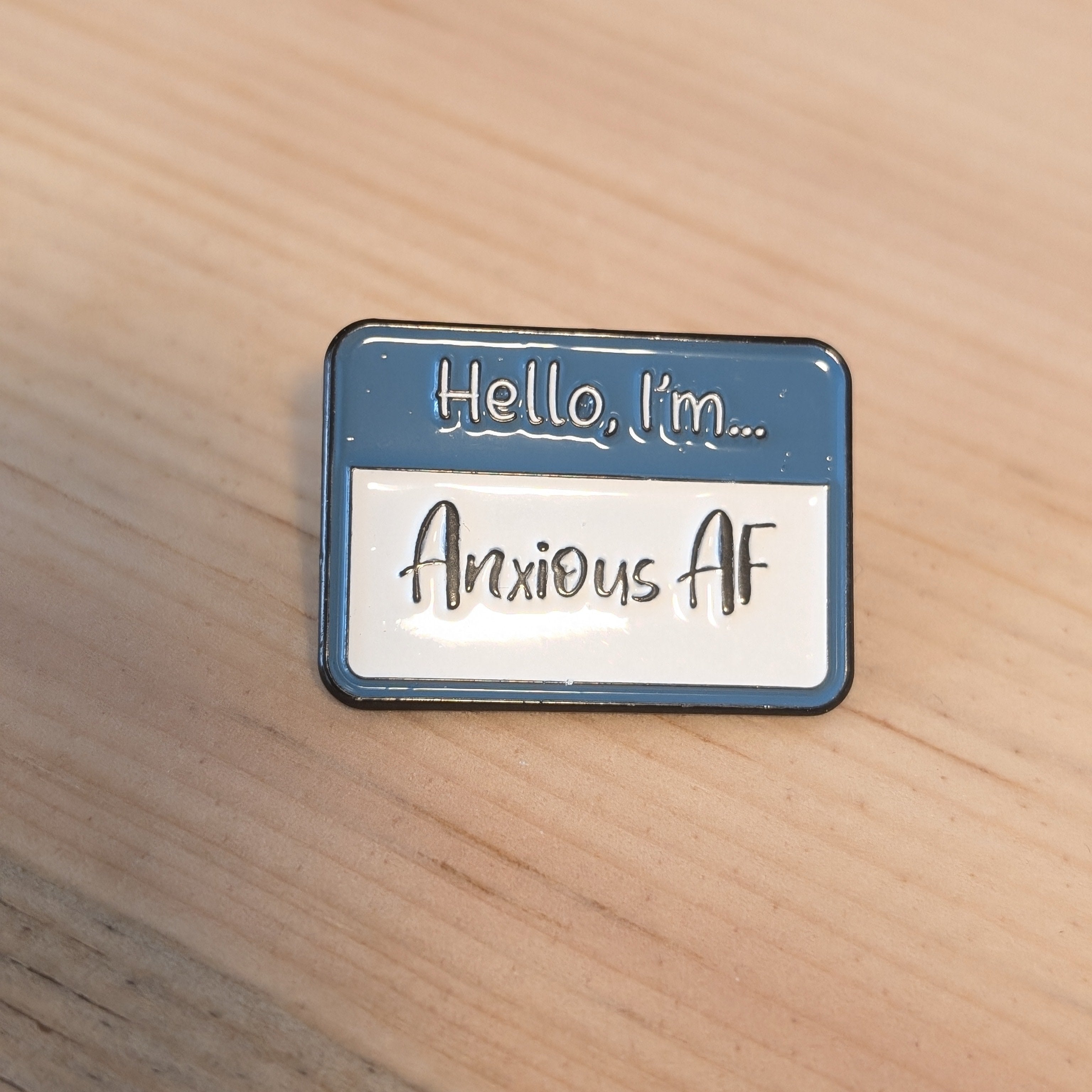 Enamel Pin - Name Tags