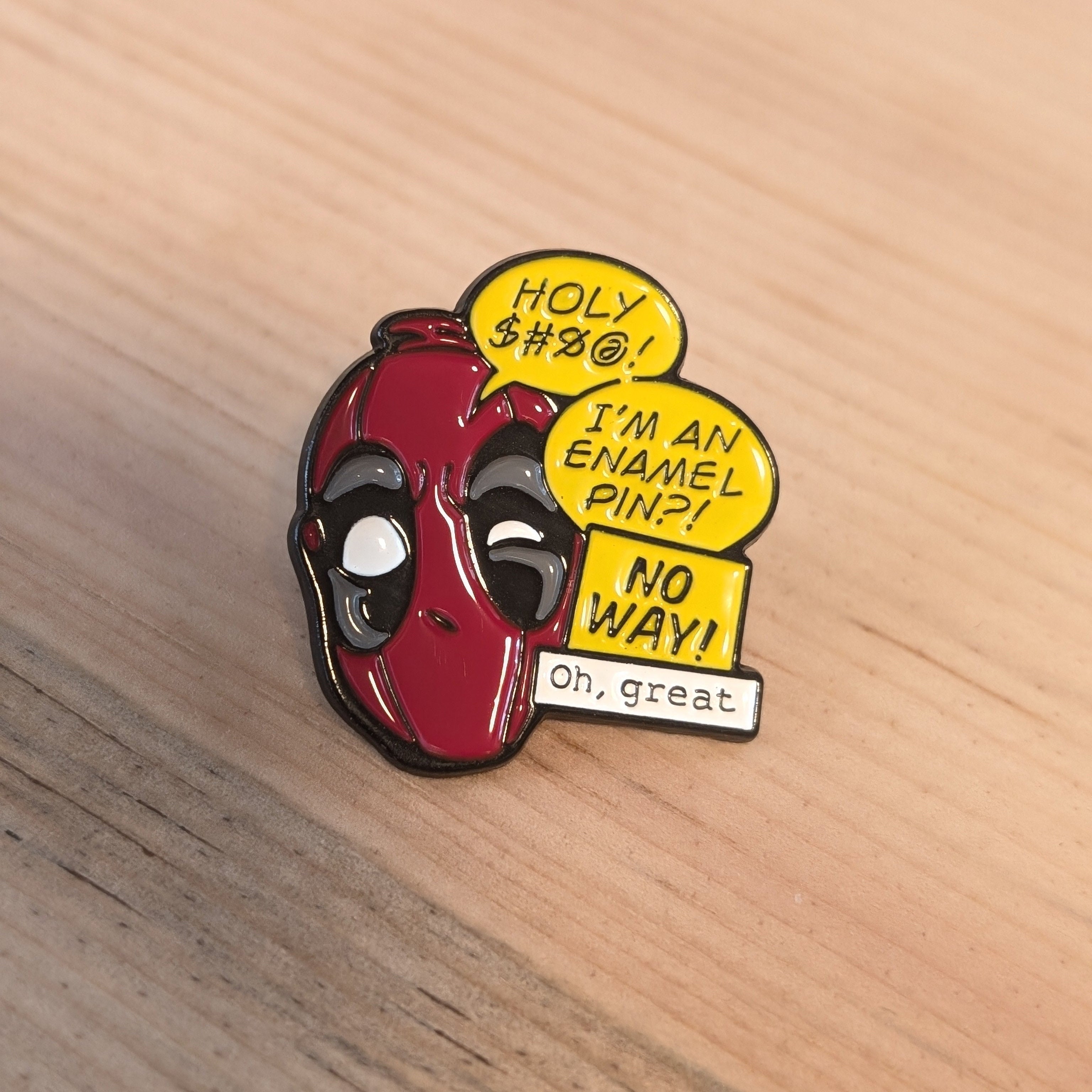 Enamel Pin -  Redpool No Way