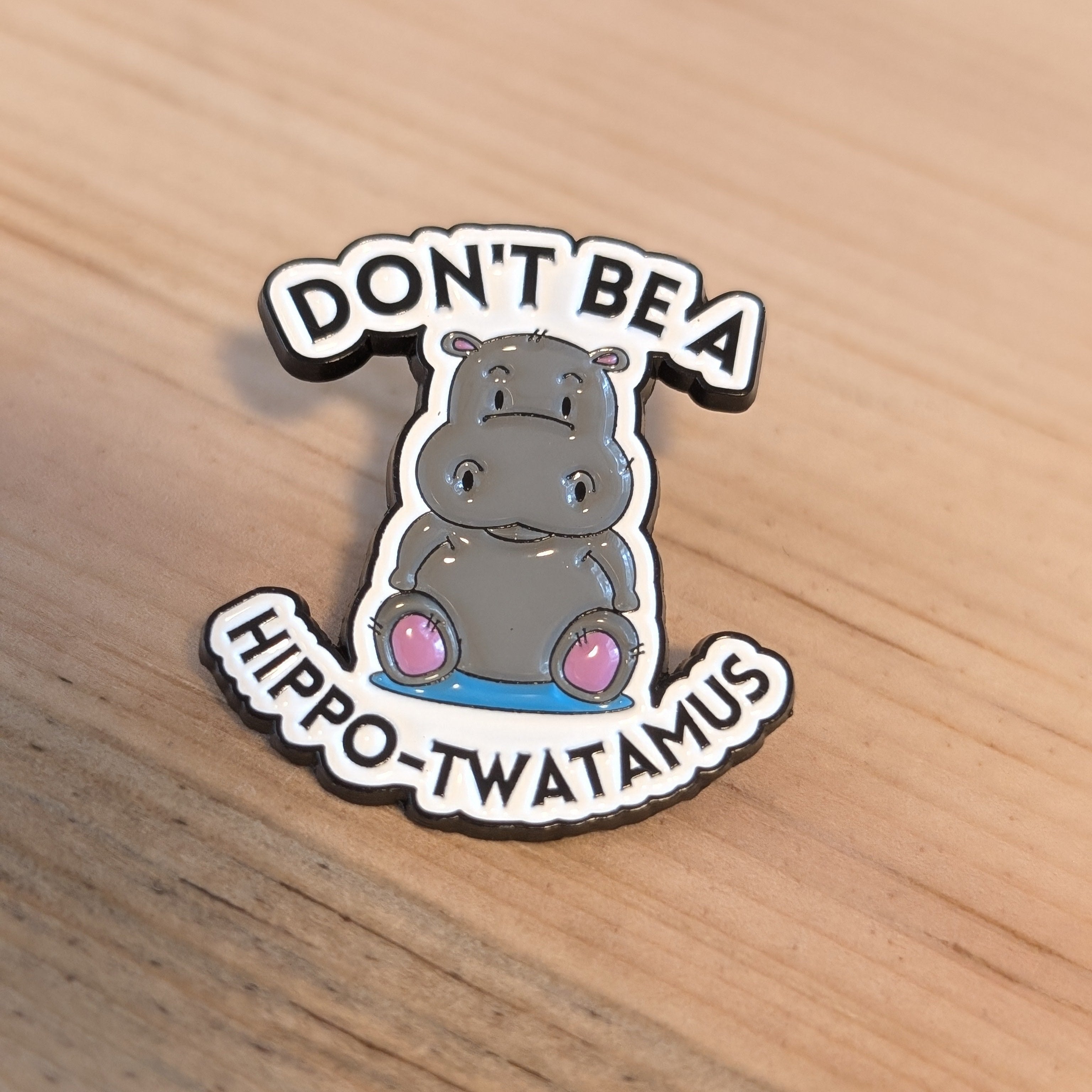 Enamel Pin - Hippotwatamus