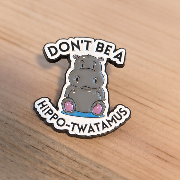 Enamel Pin - Hippotwatamus