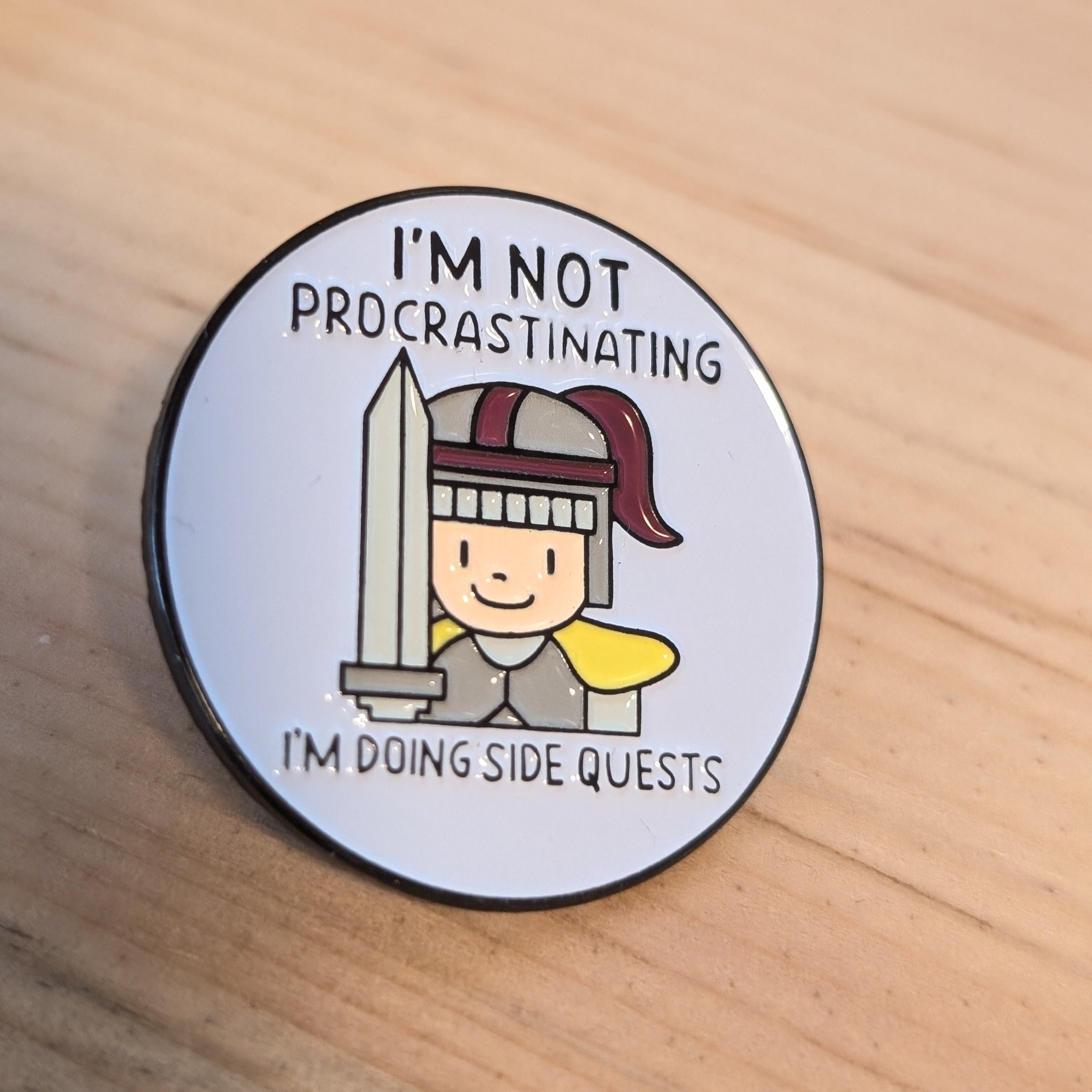 Enamel Pin -  Side Quest