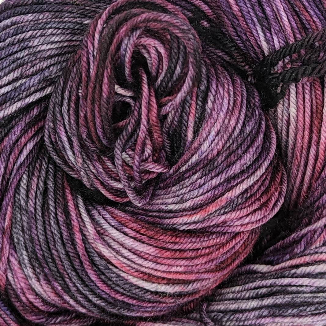 Black Cat Custom Yarn - Hand Dyed Yarn