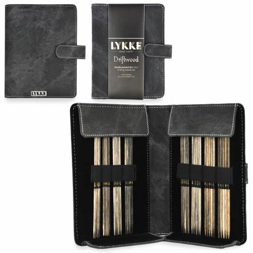 Lykke Double Pointed Knitting Needle Gift Set - Small Set - Driftwood