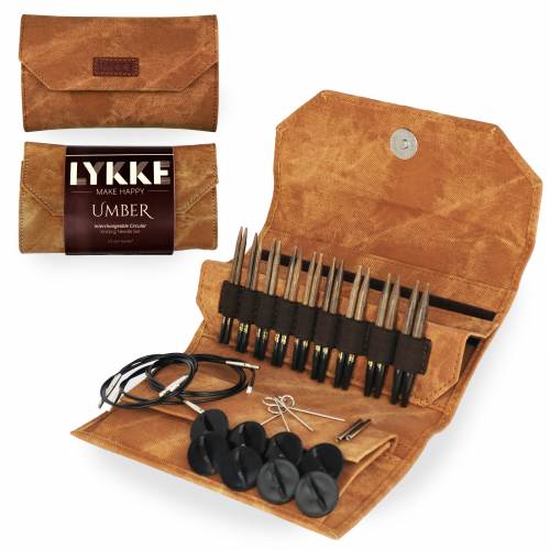 LYKKE Black Swivel Cord – Knit With Attitude