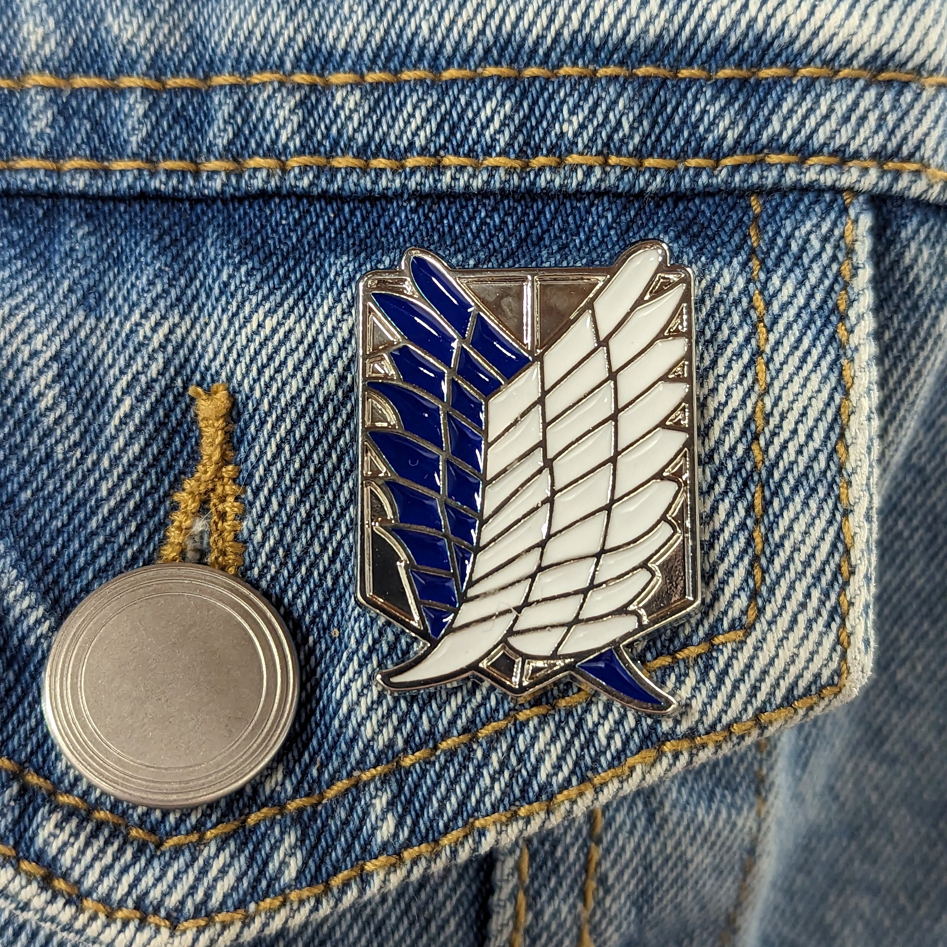 Enamel Pin - Wings of Freedom